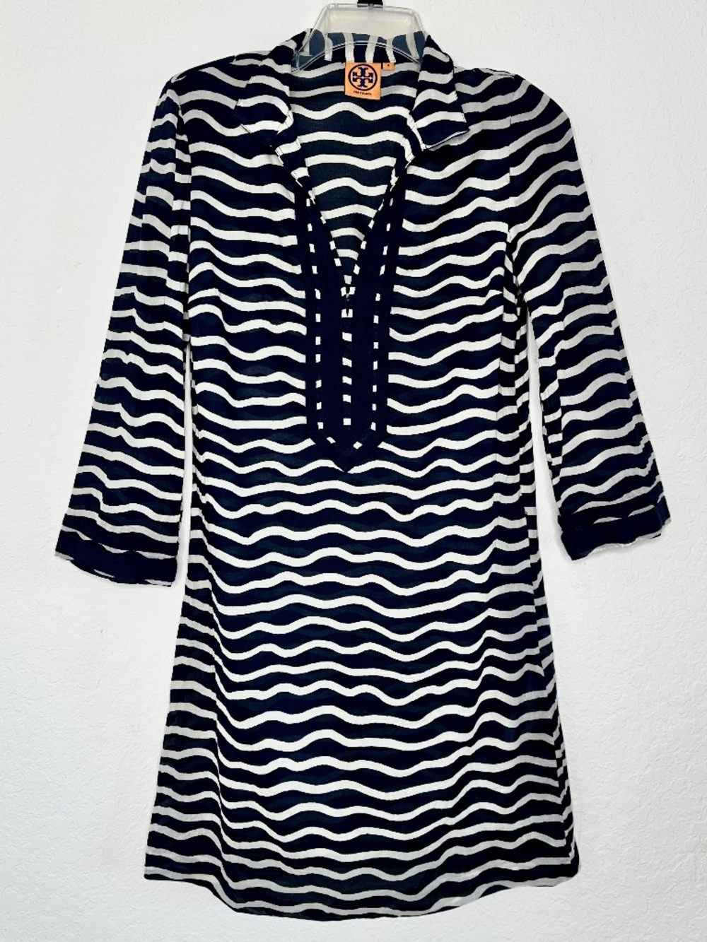 Tory Burch Beach Pool Cover-Up Tunic Dress, Size 8